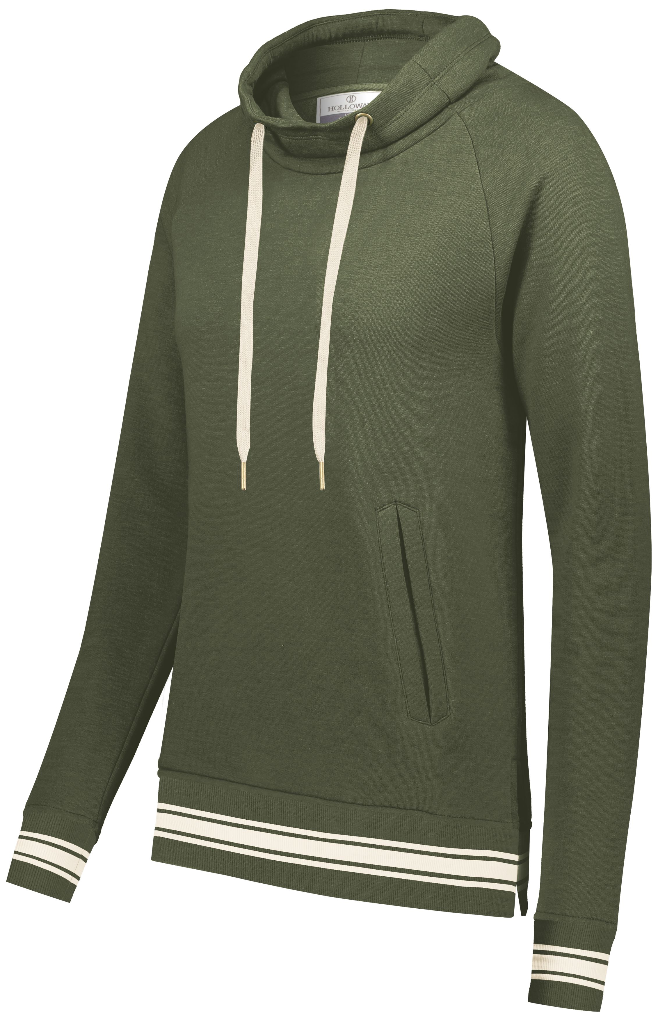 Ladies All-American Funnel Neck Pullover 11