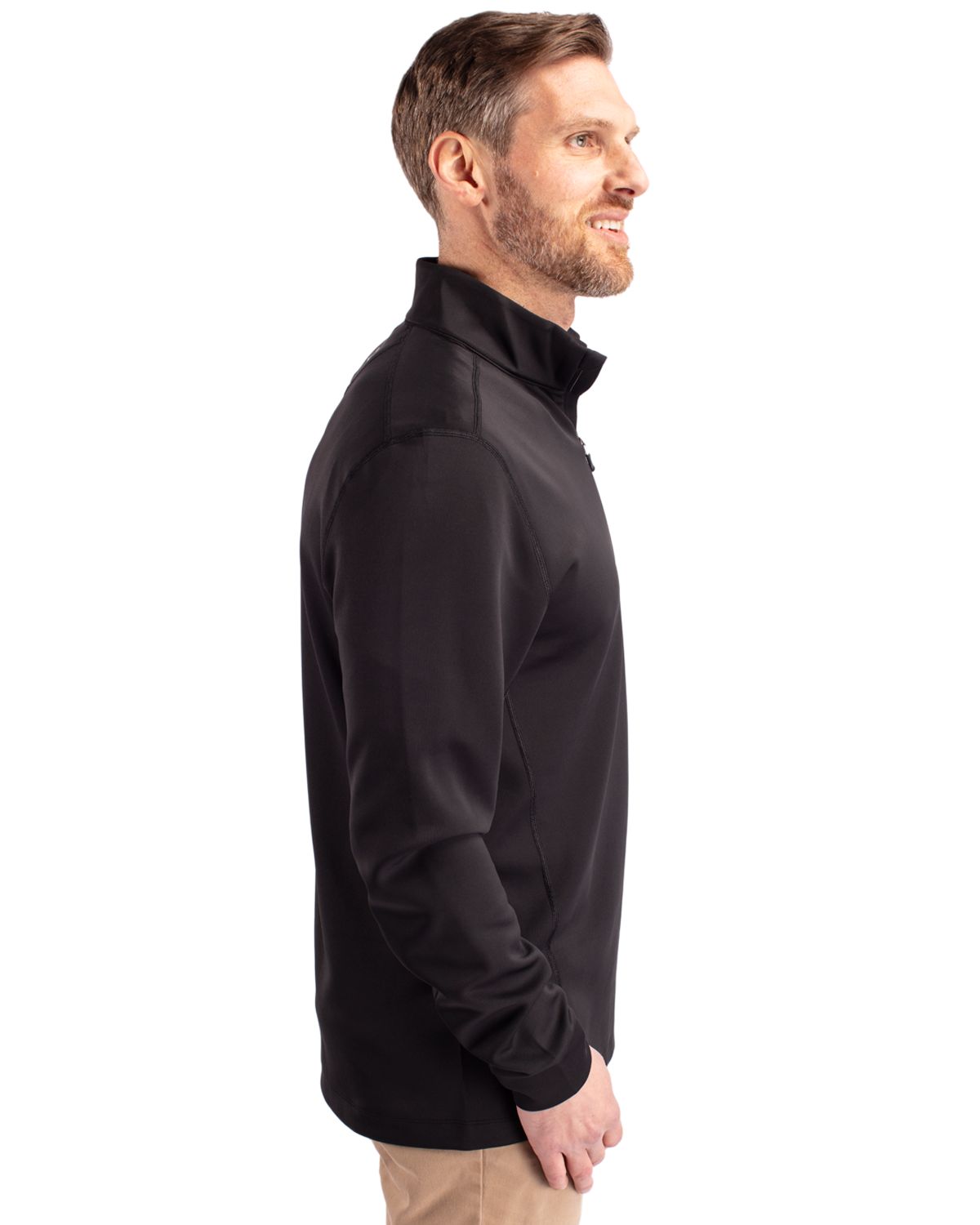 Traverse Stretch Eco Quarter Zip Mens Pullover