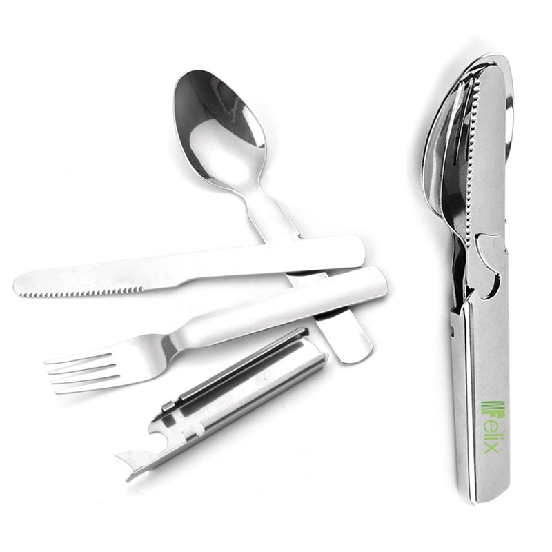 Stainless Steel Cutlery Set In Pouch 3