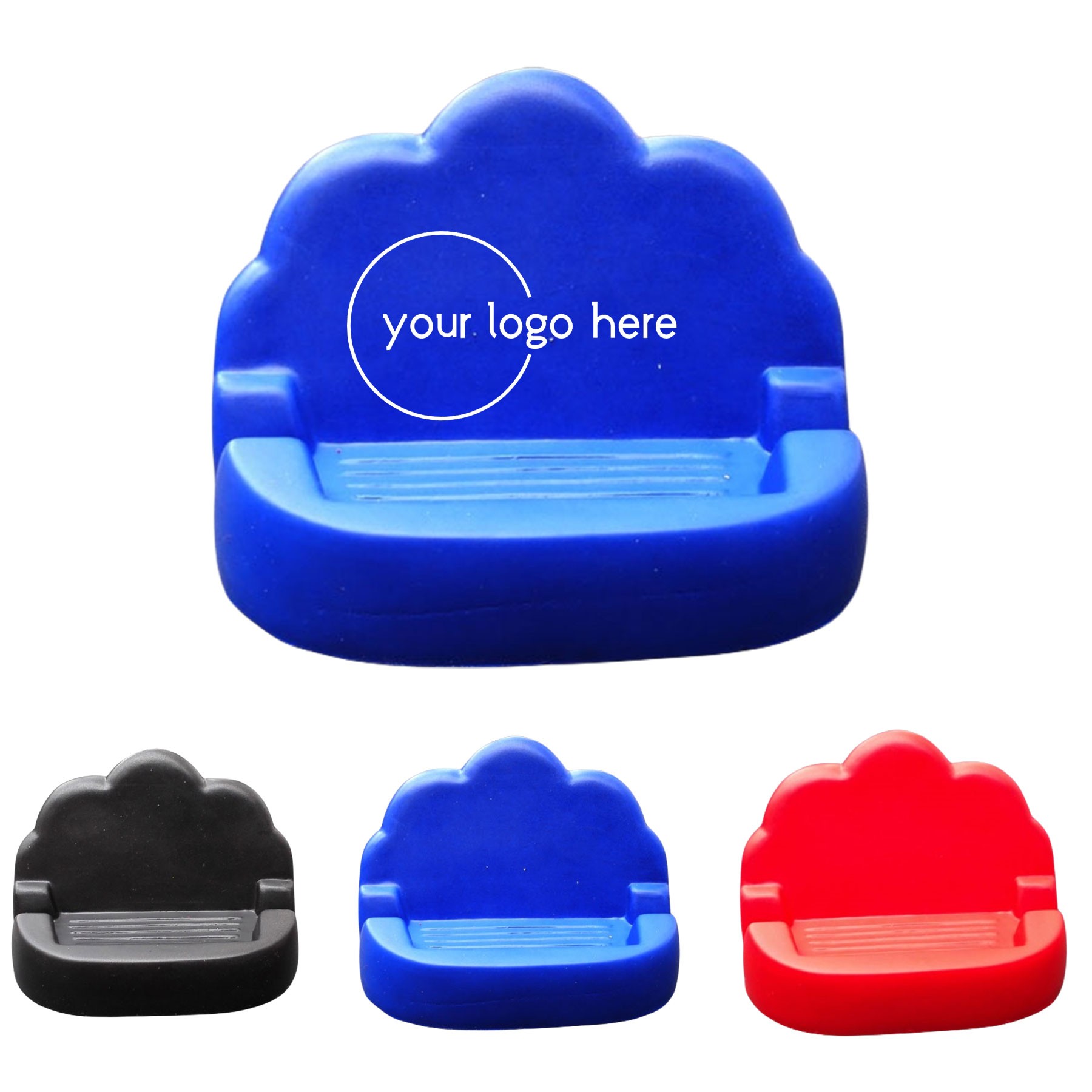 This 2 in 1 Squeezable Clouds Phone Holder