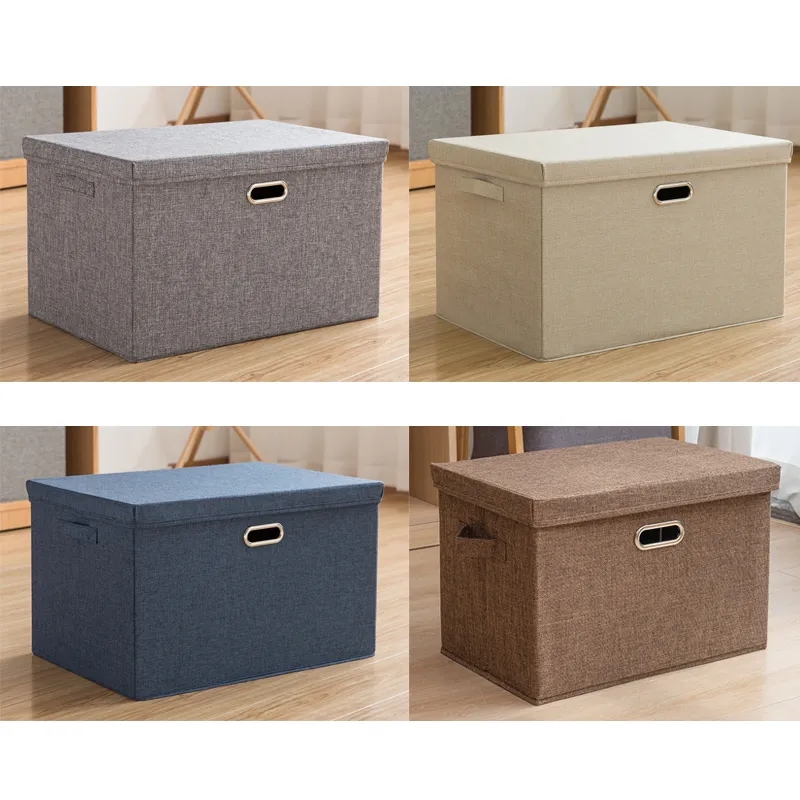 Collapsible Stackable Storage Bin with Lid 4