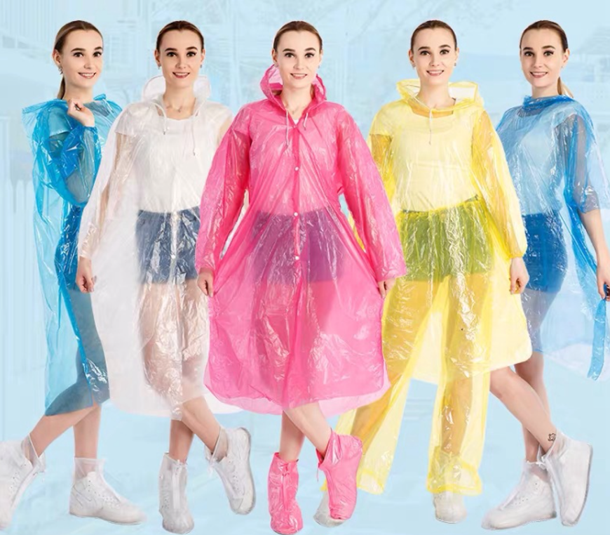 Thick Rain Poncho 2