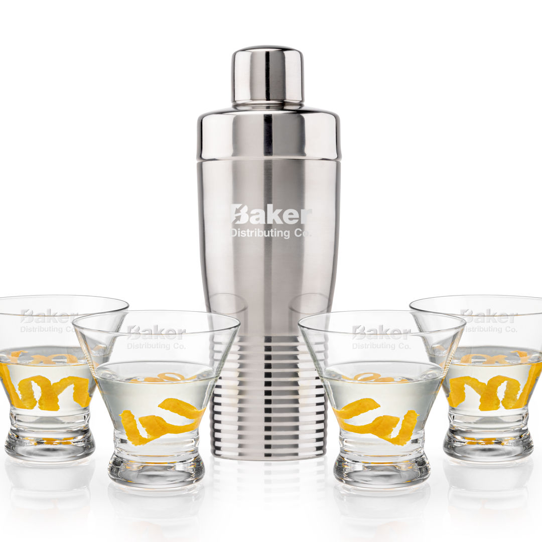 Genoa Shaker & Rideau Martini Set 14