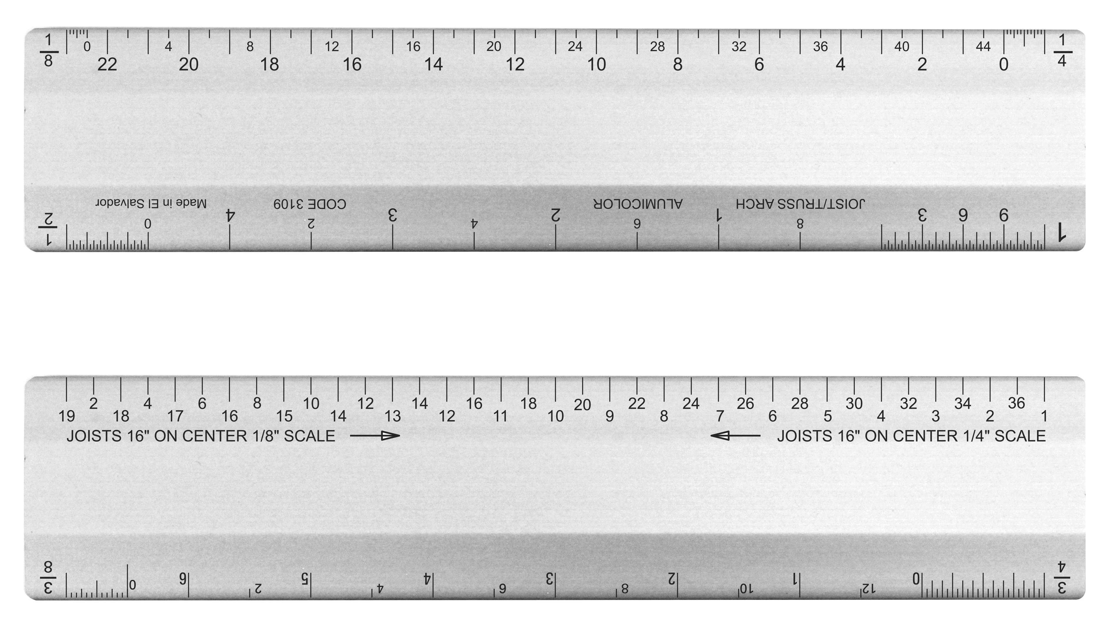 6" 4-BEVEL Joist/Truss Architect Scale v2 6