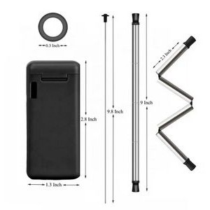 Stainless Steel 304 Folding Straw 3