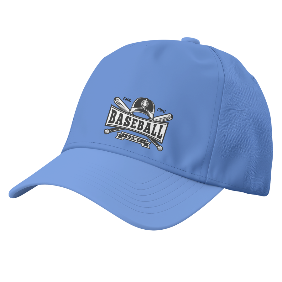 Premium Stock Washed Cotton 6-Panel Unstructured Cap w/