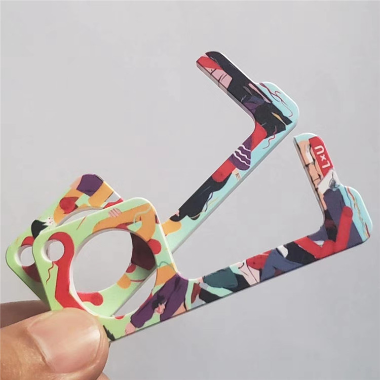 Full Color PPE No Touch Hygiene Door Opener Tool 7