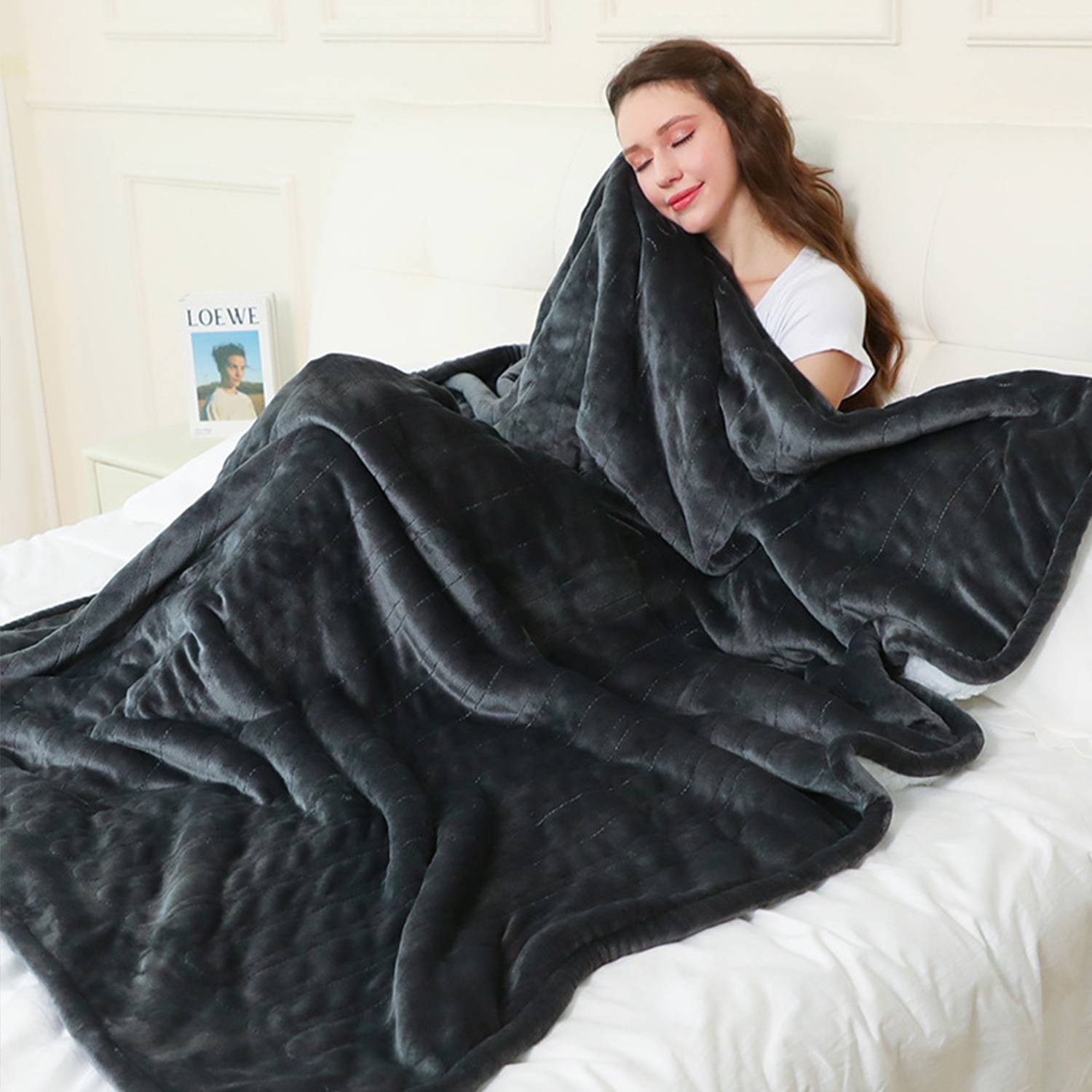 55" x 30" Washable Electric Fast Heat Blanket 6