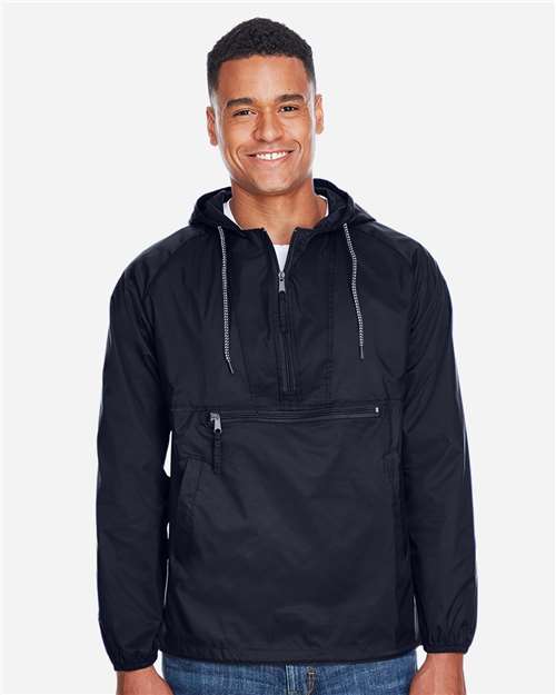 Men's Packable Hooded Nylon Jacket - M750 4