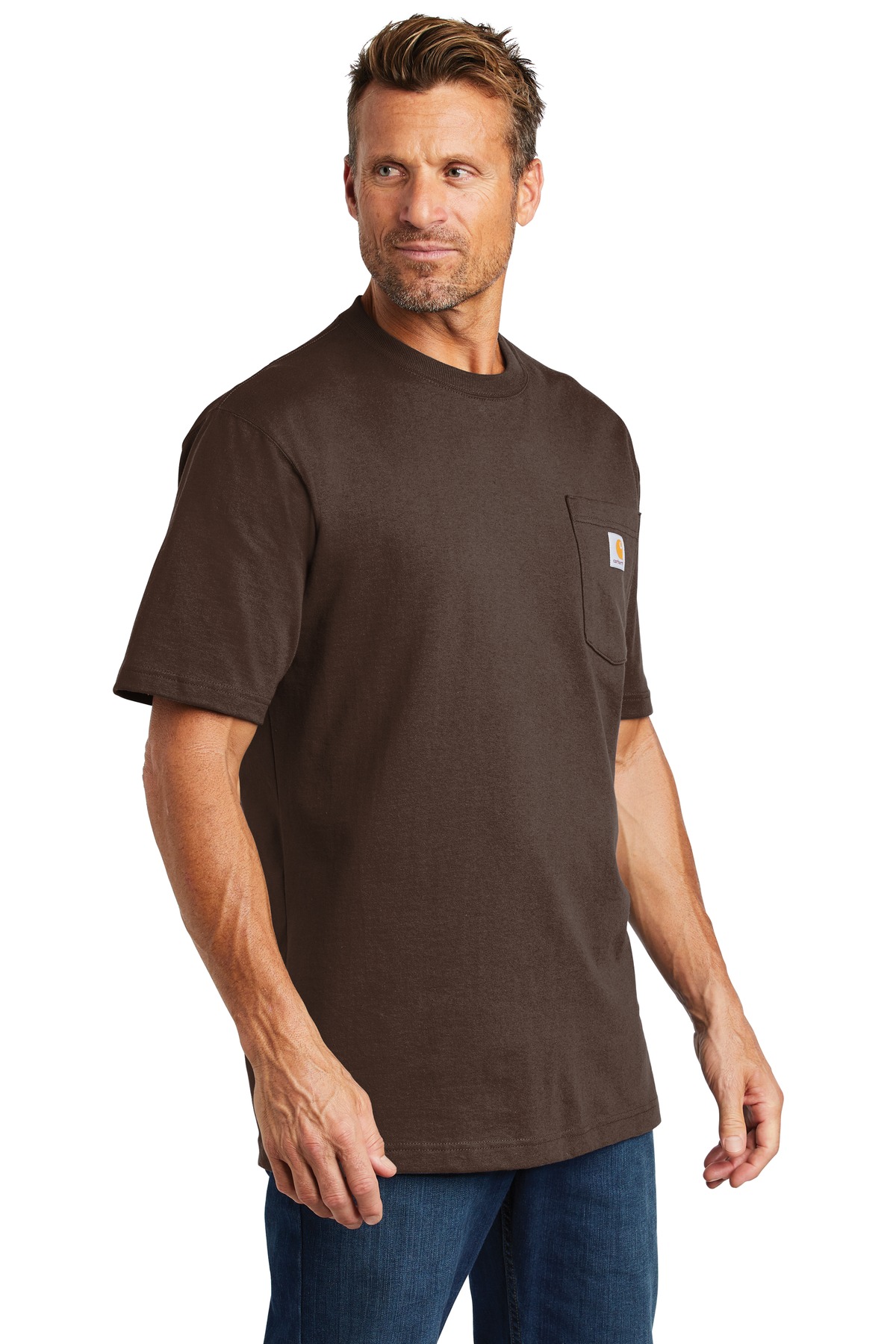 Carhartt Tall Workwear Pocket Short Sleeve T-Shirt. CTTK87 13