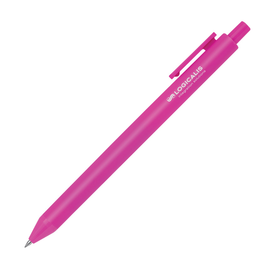 Soft Touch Rubberized Plastic Pen 6
