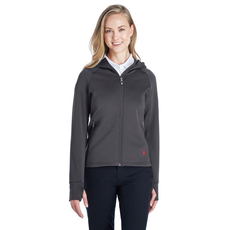 Spyder Ladies' Hayer Full-Zip Hooded Fleece Jacket 5