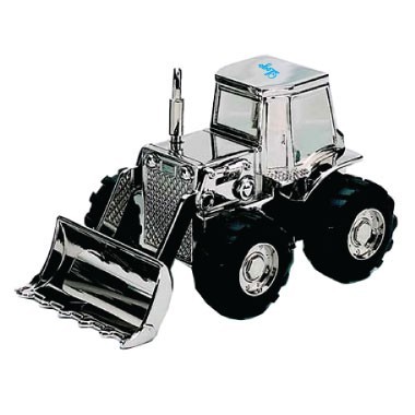 Front Loader Shiny Nickel Bank 1