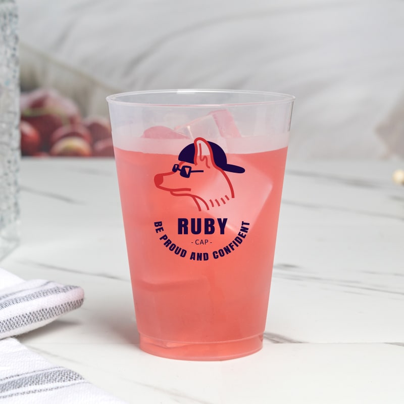 12oz Custom Frosted Cups 9
