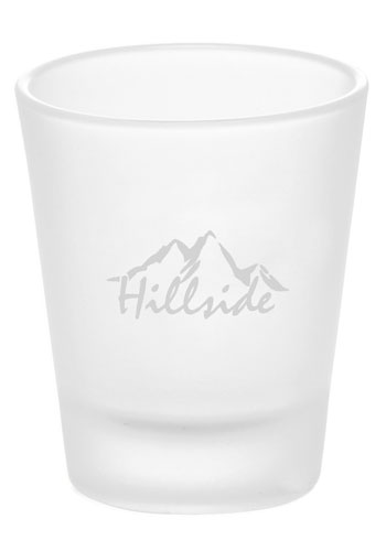 1.75 oz. Frosted Glass Shot Glasses 1
