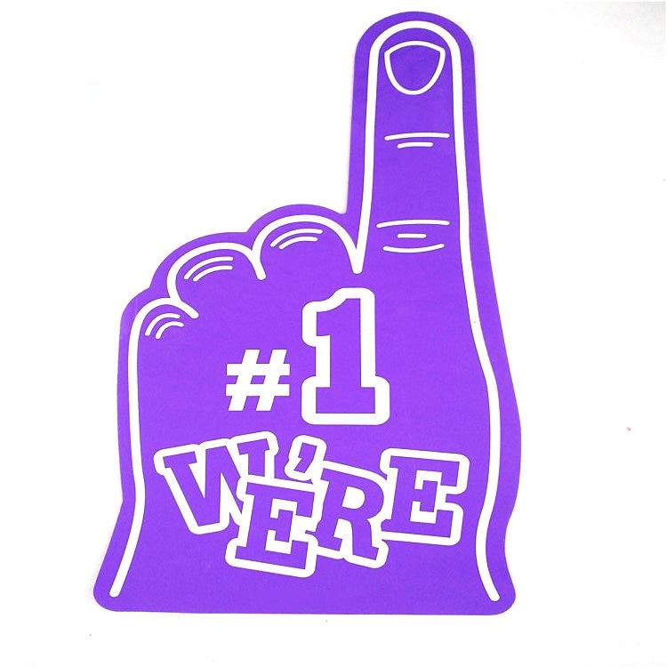 Jumbo Foam Finger Cheer Gloves 4
