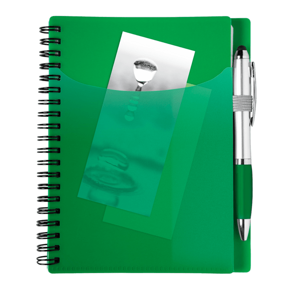 Sorbet Notebook Set with matching pen (PB2571). 11