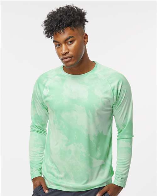Unisex Cabo Camo Performance Long Sleeve T-Shirt - 228 4