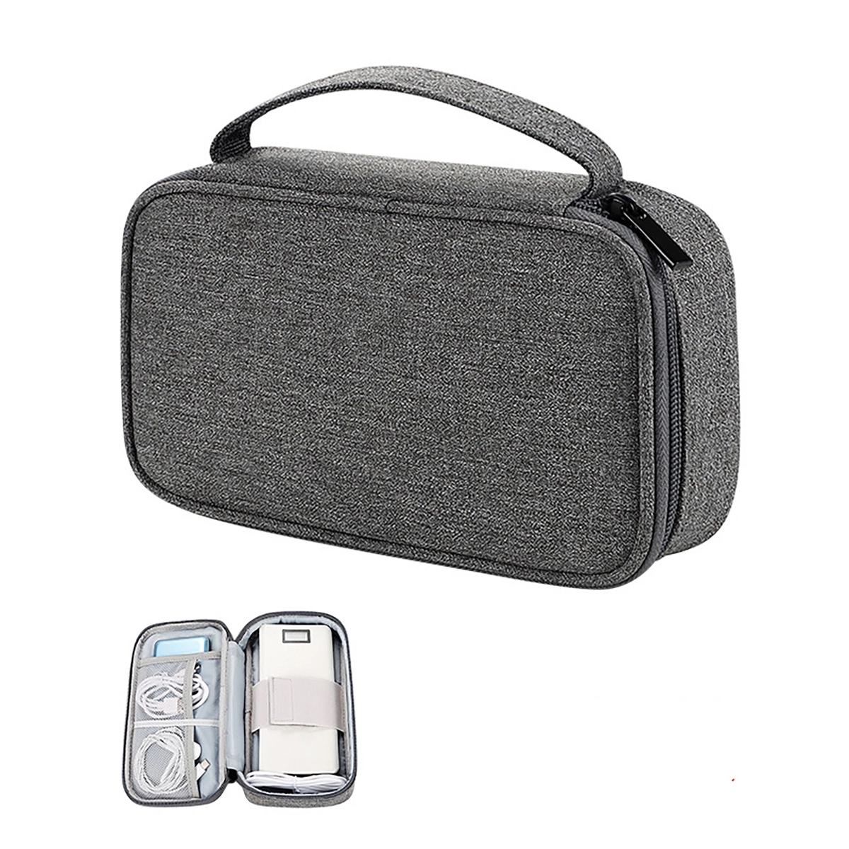 Portable Digital Accessory Data Cable Storage Bag 5