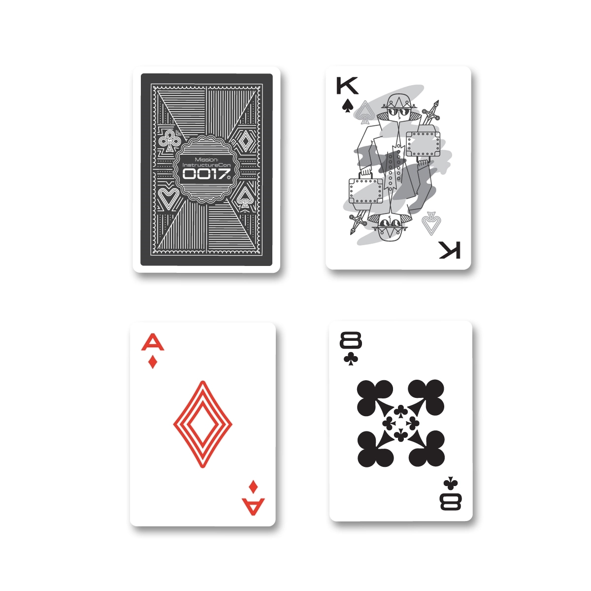 Playing Cards, Custom Faces Deck, Poker or Bridge 2