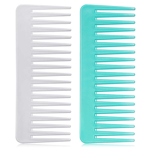 Plastic Wide tooth Hair Comb 7