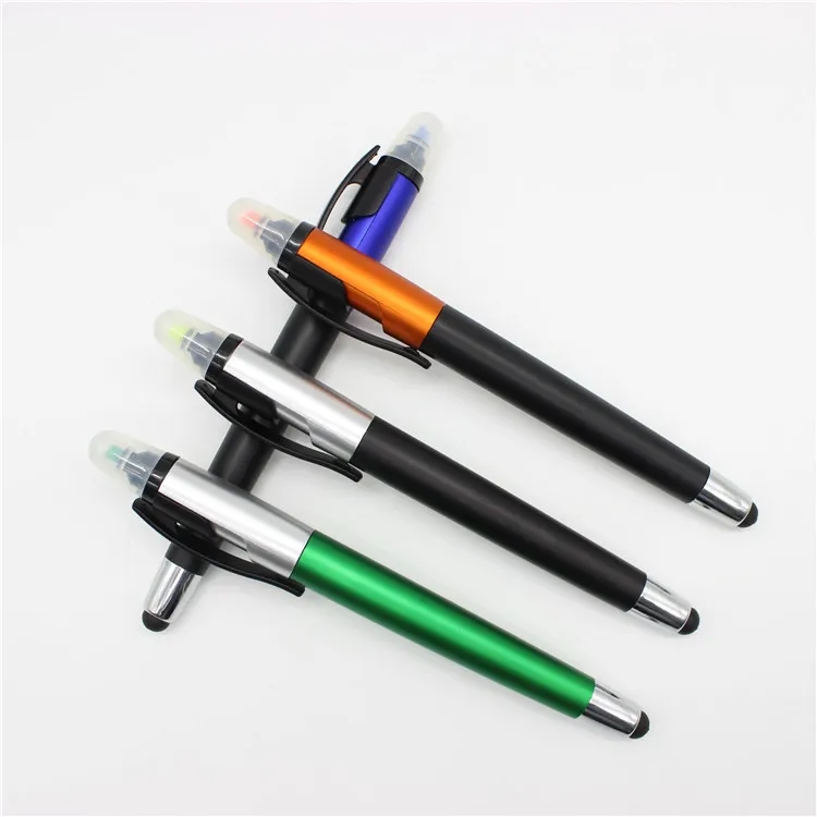 Multifunctional Stylus Ballpoint Pen with Highlighter 5