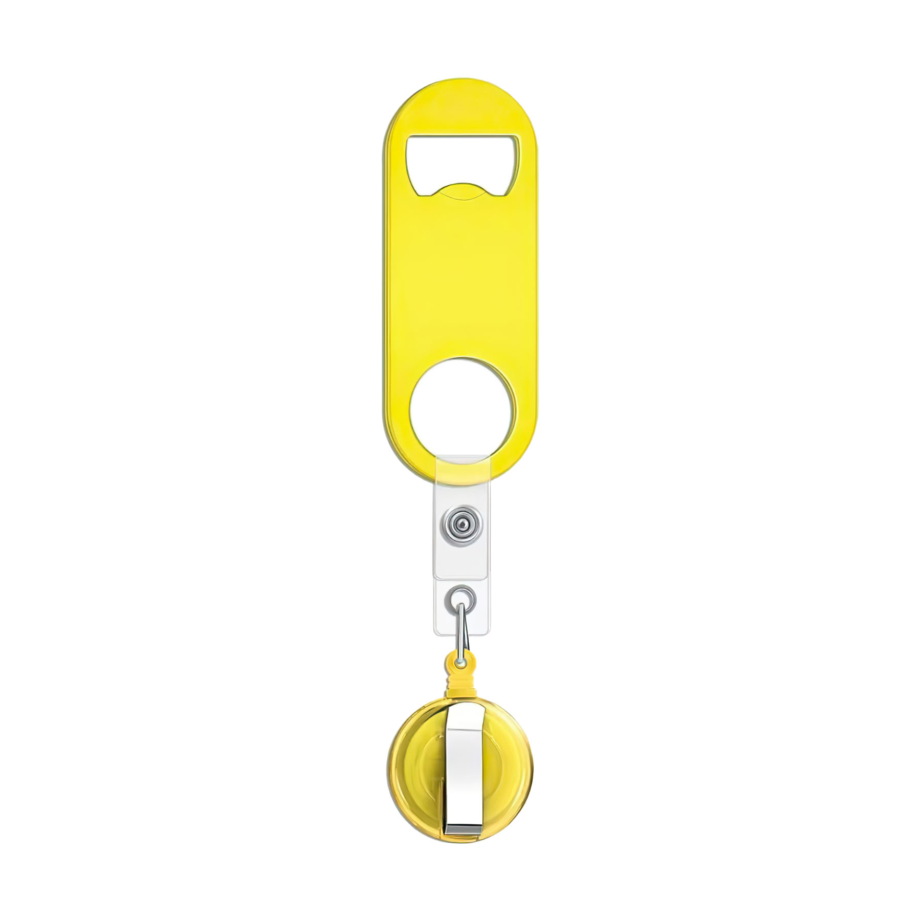 Retractable Metal Bottle Opener With Clips 11