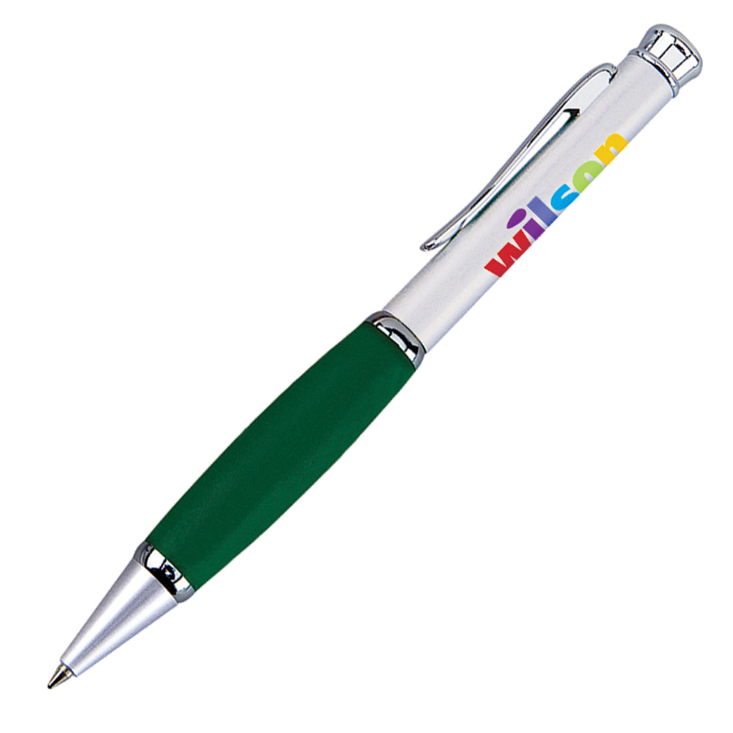 Trendsetter IV Silver Ballpoint Pen - Solid Colors 5