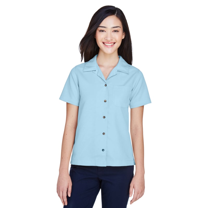 UltraClub Ladies' Cabana Breeze Camp Shirt 21