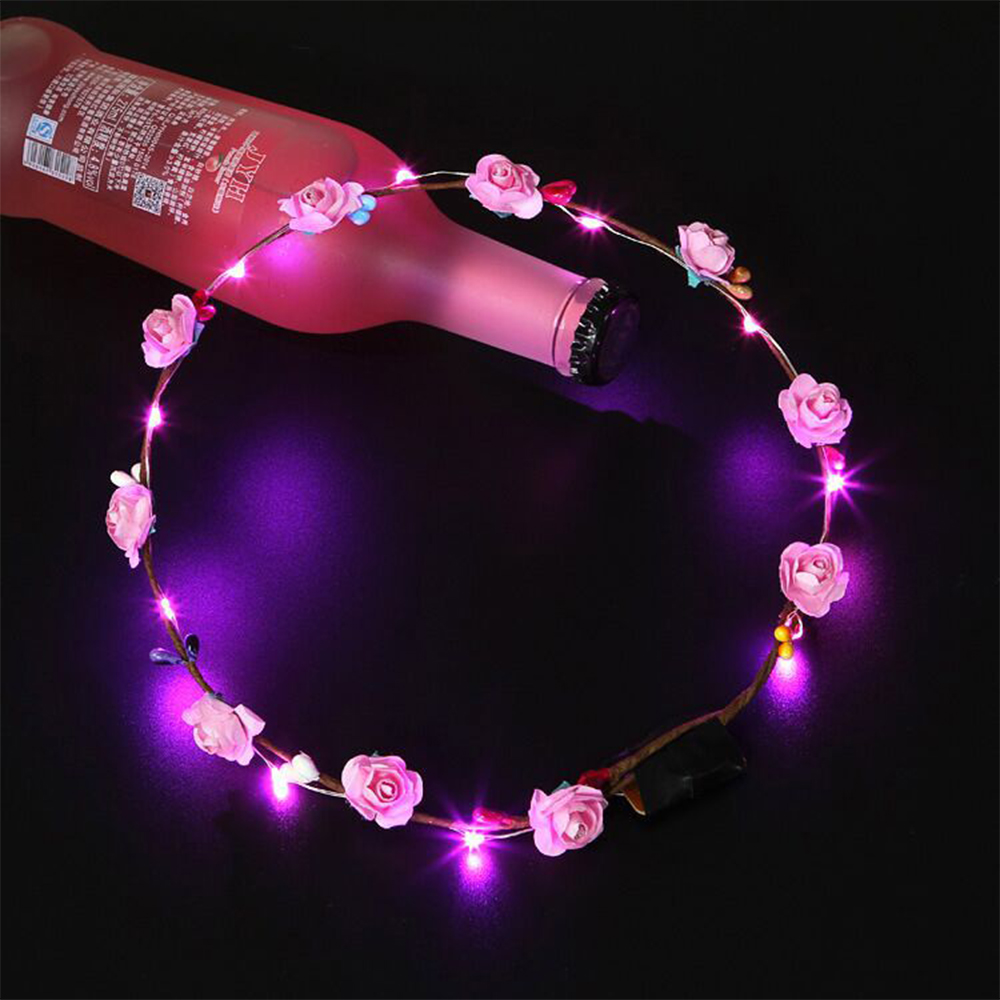 LED Flower Crown Headdress 3