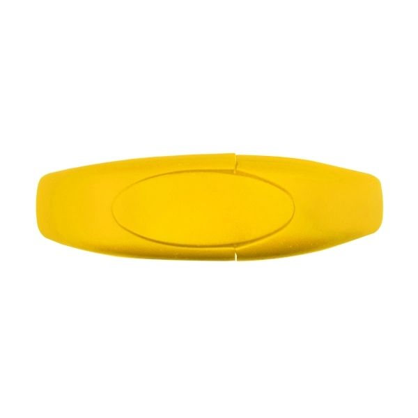 Oval Silicone Wristband USB Flash Drive 2.0 3