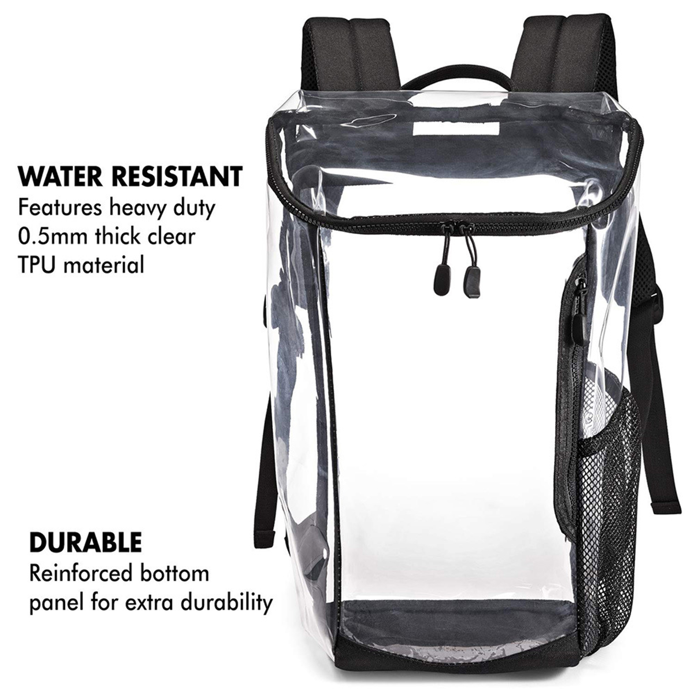 Pvc Transparent Student Backpack 7