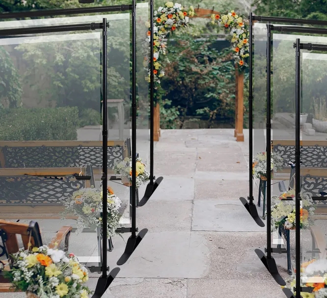 Adjustable Screen Sneeze Shield (5ft x 5ft) 1