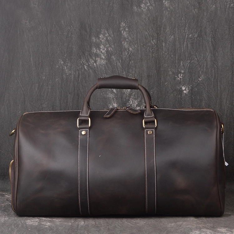 Genuine Leather Large Travel Duffle Bag 3