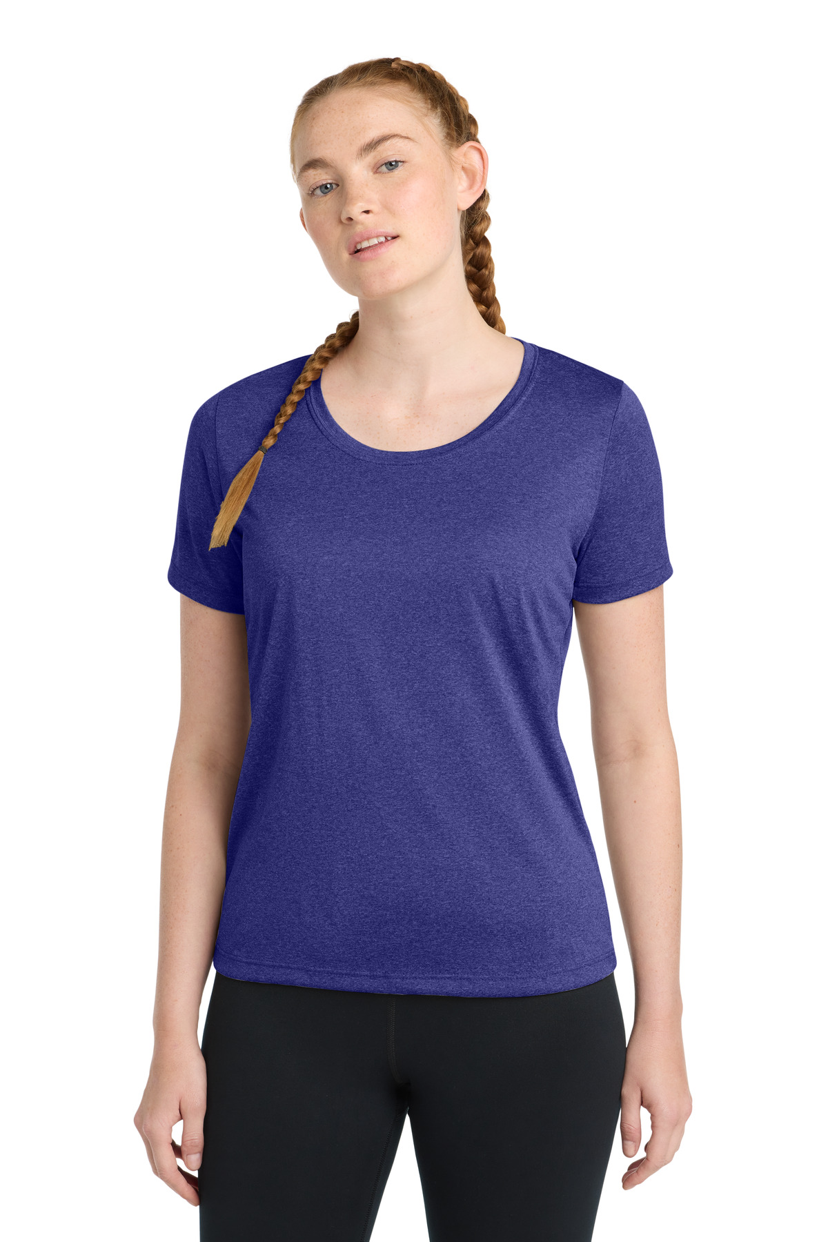 Sport-Tek Women's Heather Contender Scoop Neck Tee. LST360 51