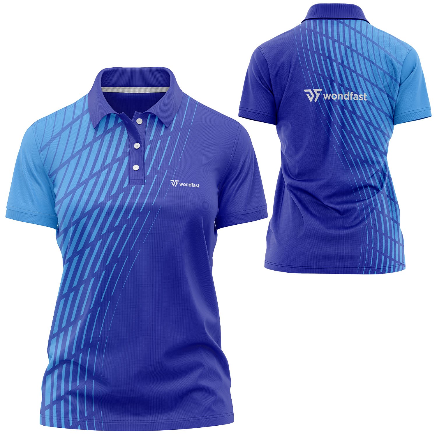 Women's 160 GSM lightweight Brushed Milk Silk Sublimation Short Sleeve Polo shirt 5