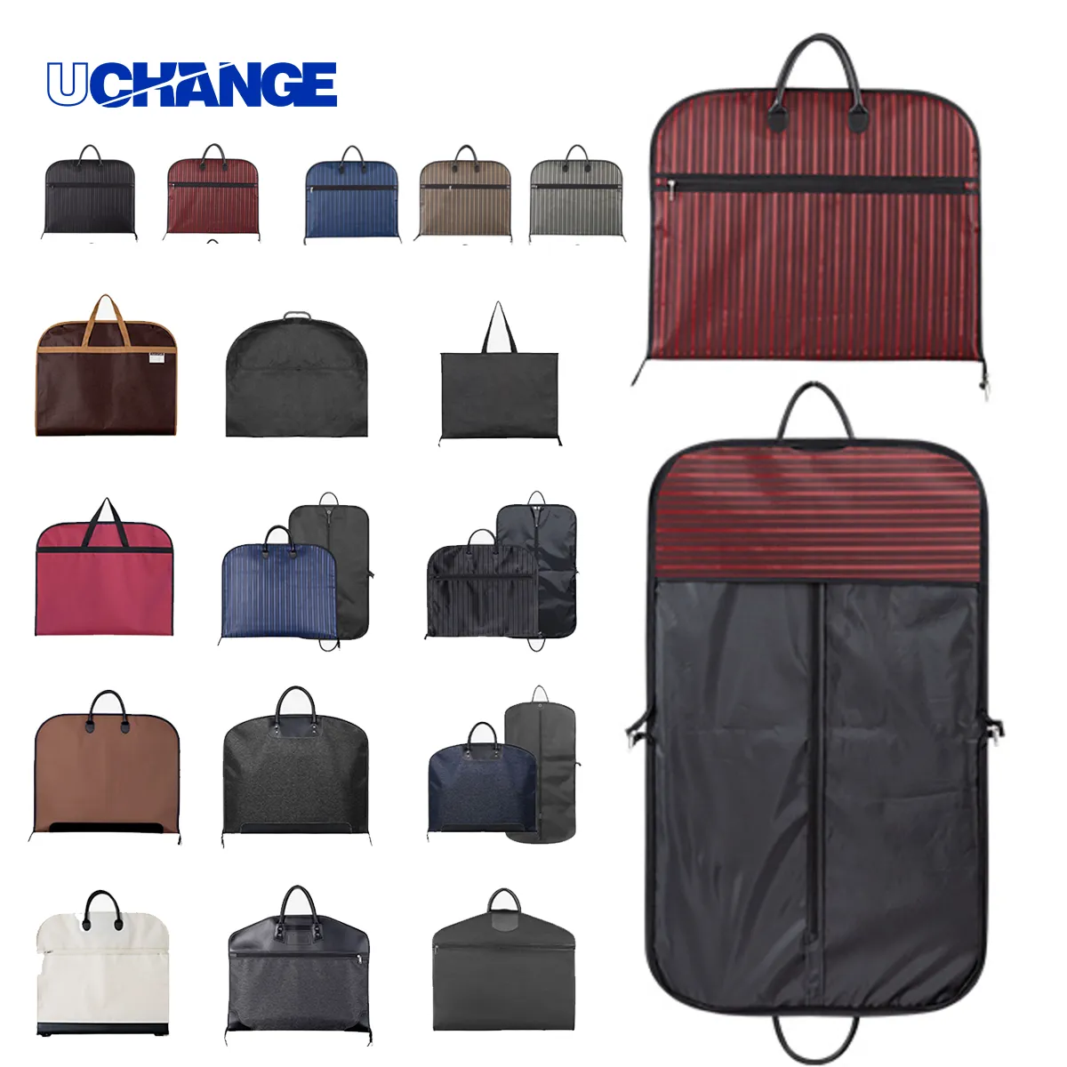 Travel Garment Bag With Trolley Sleeve 4