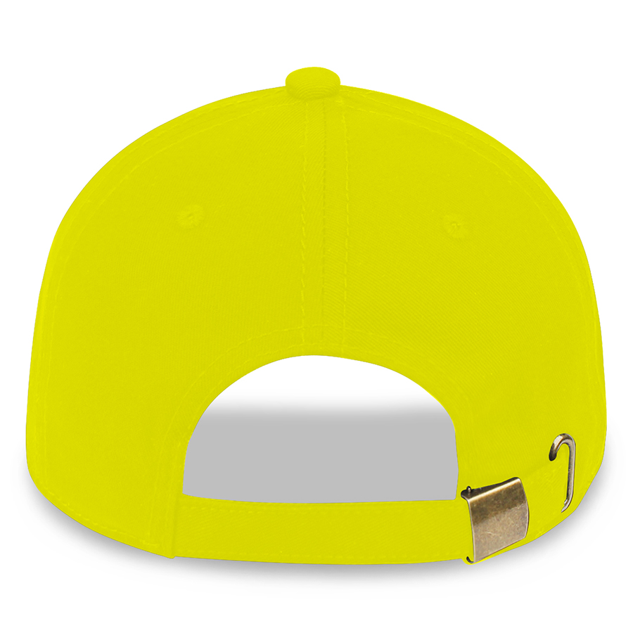 Stock Solid Color Cotton 6-Panel Baseball Cap w/ Metal Tuck 10