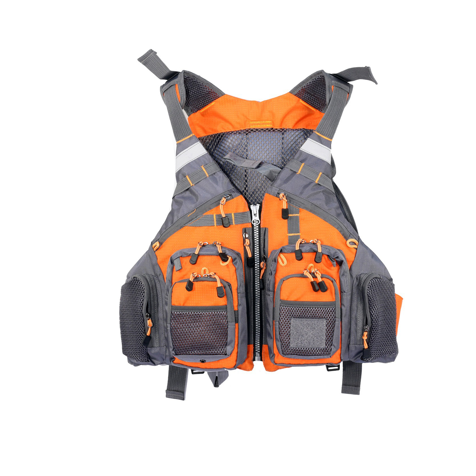 Adjustable Multi Pocket Floating Life Vest 21.7" x 18.2" 8