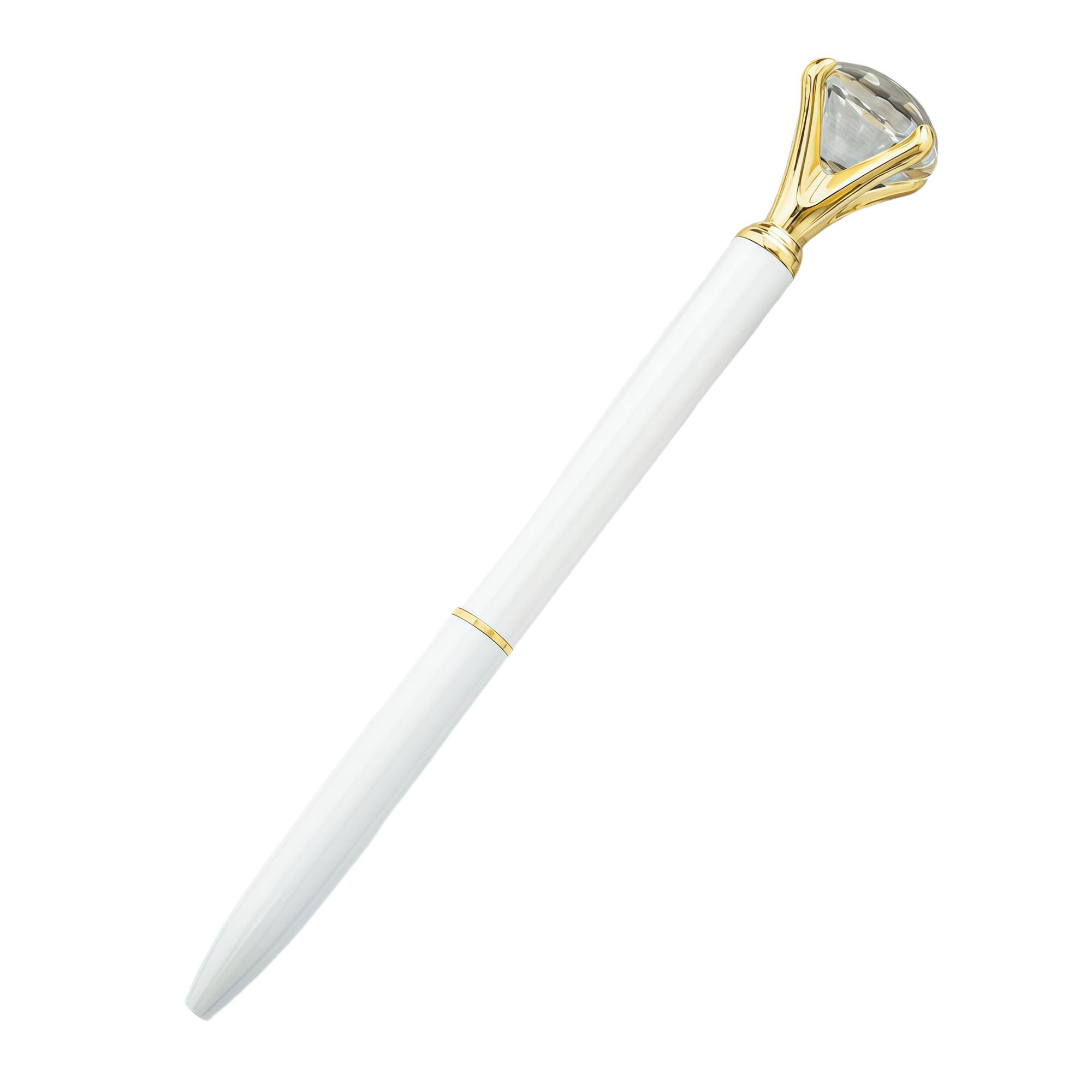 Creative Diamond Plastic Ballpoint Pen - Neutral Ad Gift 9