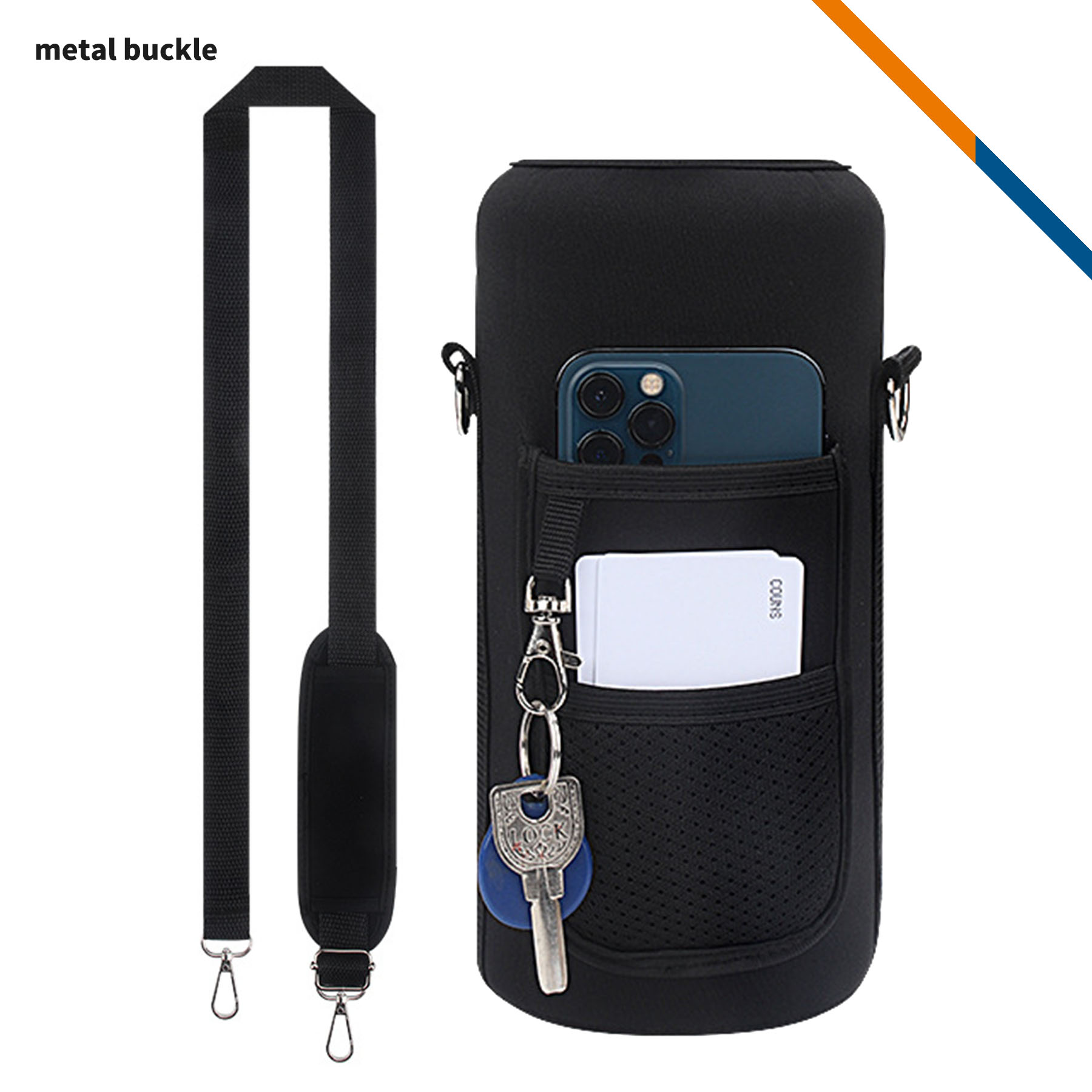 NeoSip Neoprene Water Bottle Holder 5