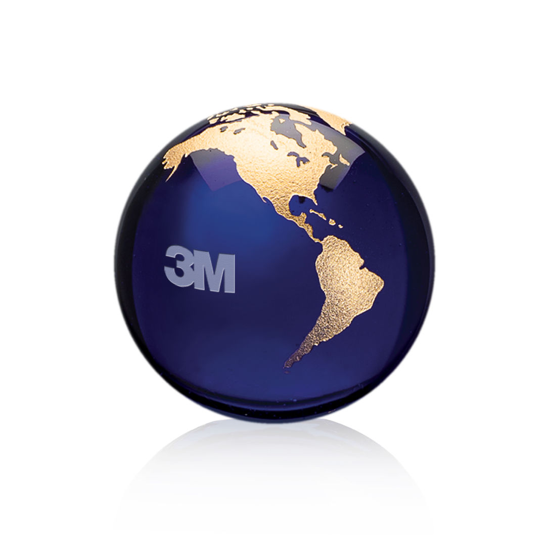 Globe Paperweight - Blue 6