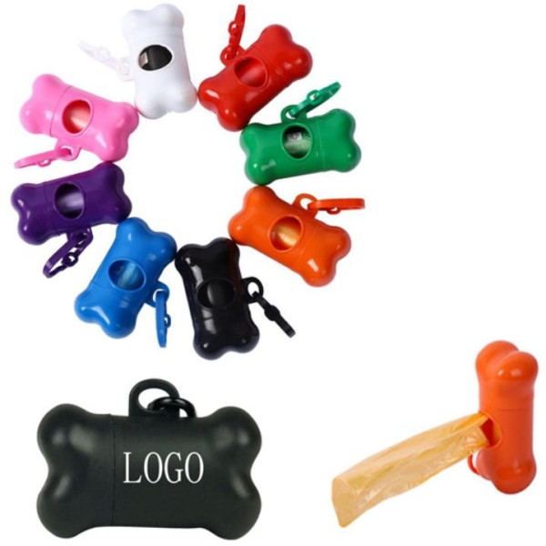 Bone Shaped Plastic Pet Bag Dispenser 2
