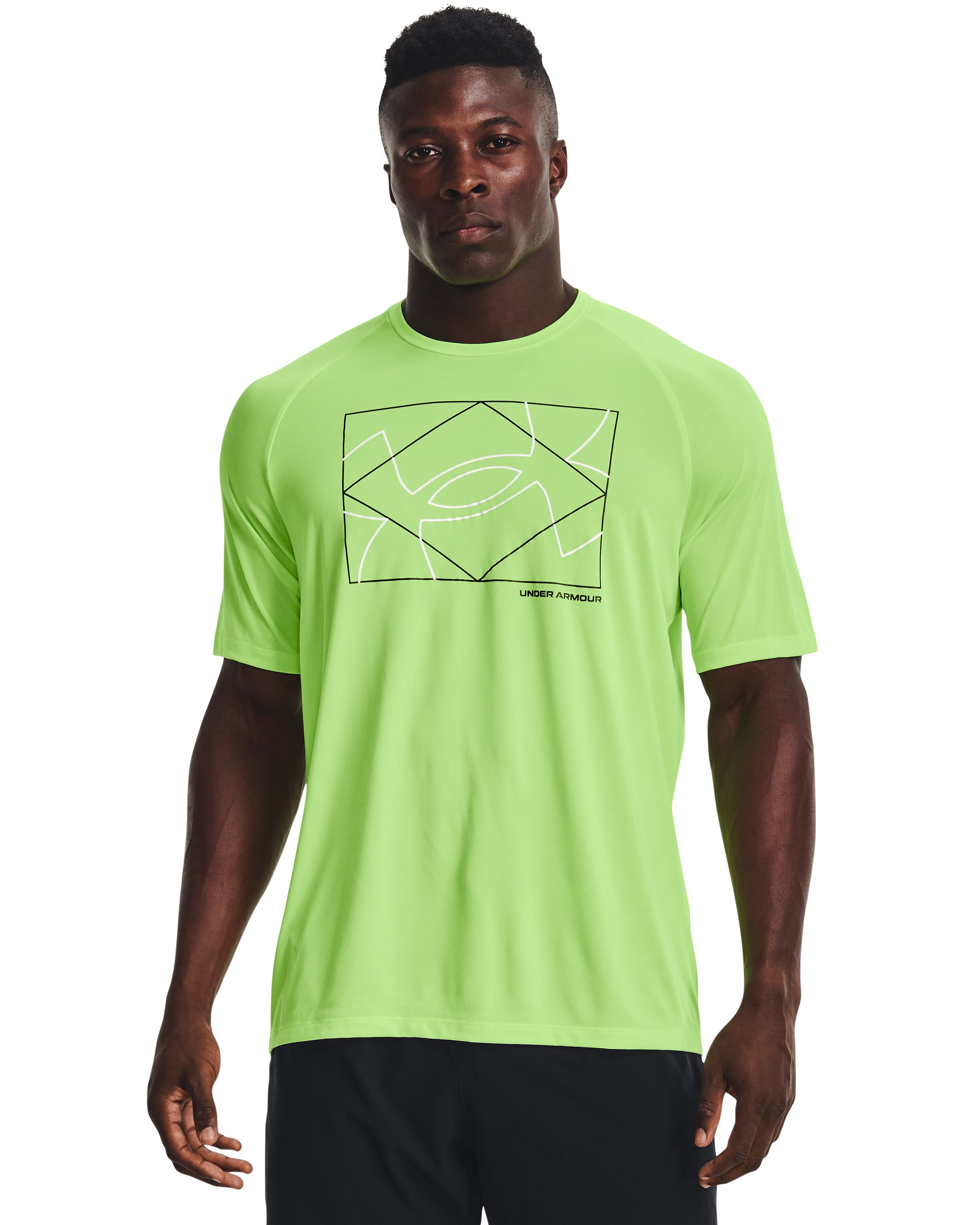Men's UA Tech 2.0 Boxed Logo Short Sleeve  5