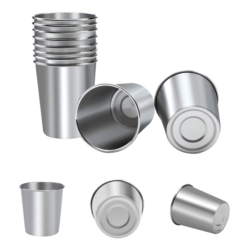 16Oz Stainless Steel Pint Cups 1