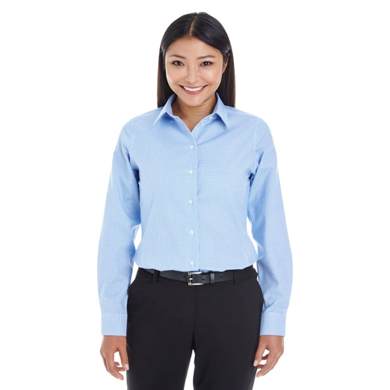 Devon & Jones Ladies' Crown Woven Collection™ Royal Dobby Shirt 3