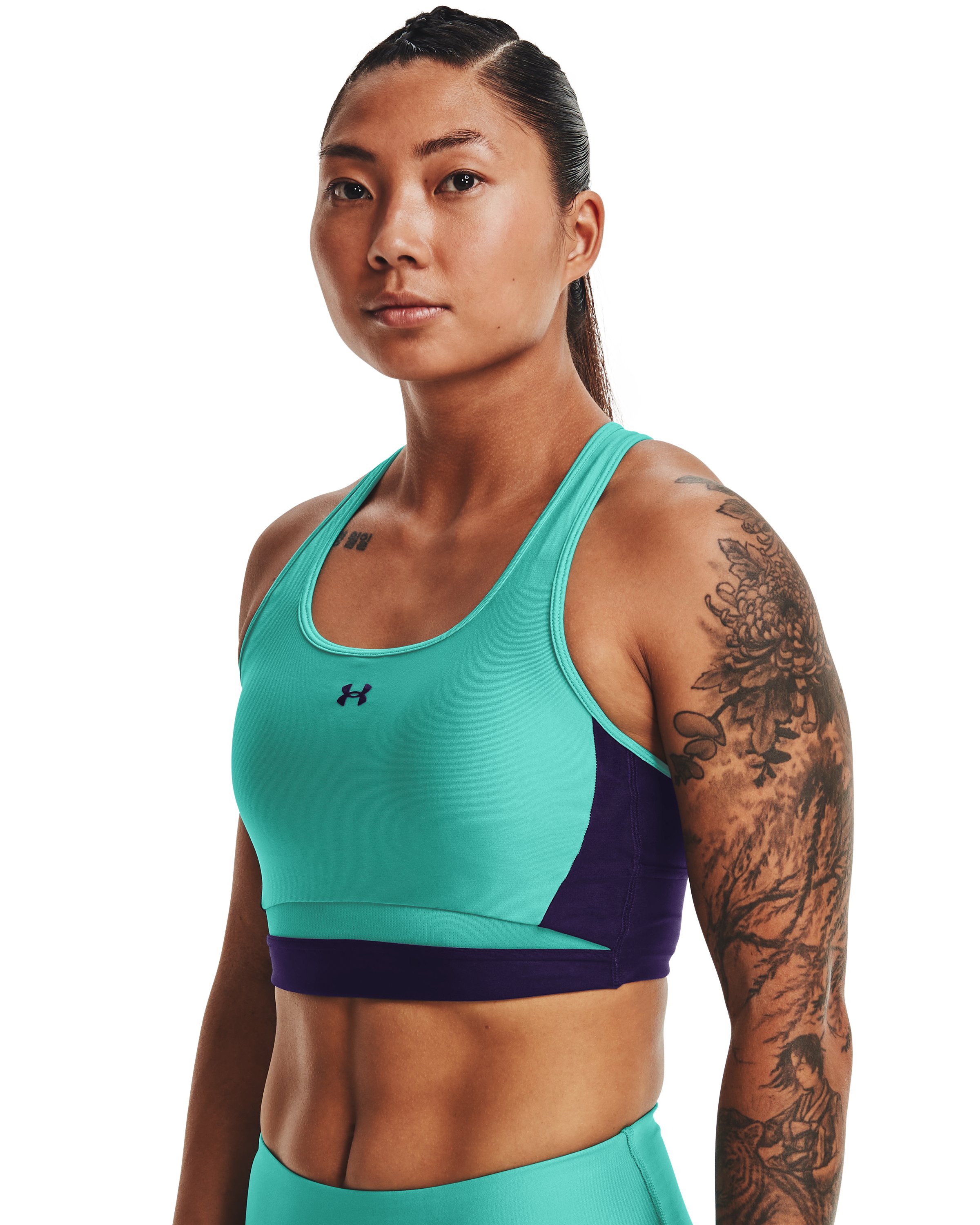 Armour Mid Crossback Long Line Women's Sports Bra 4