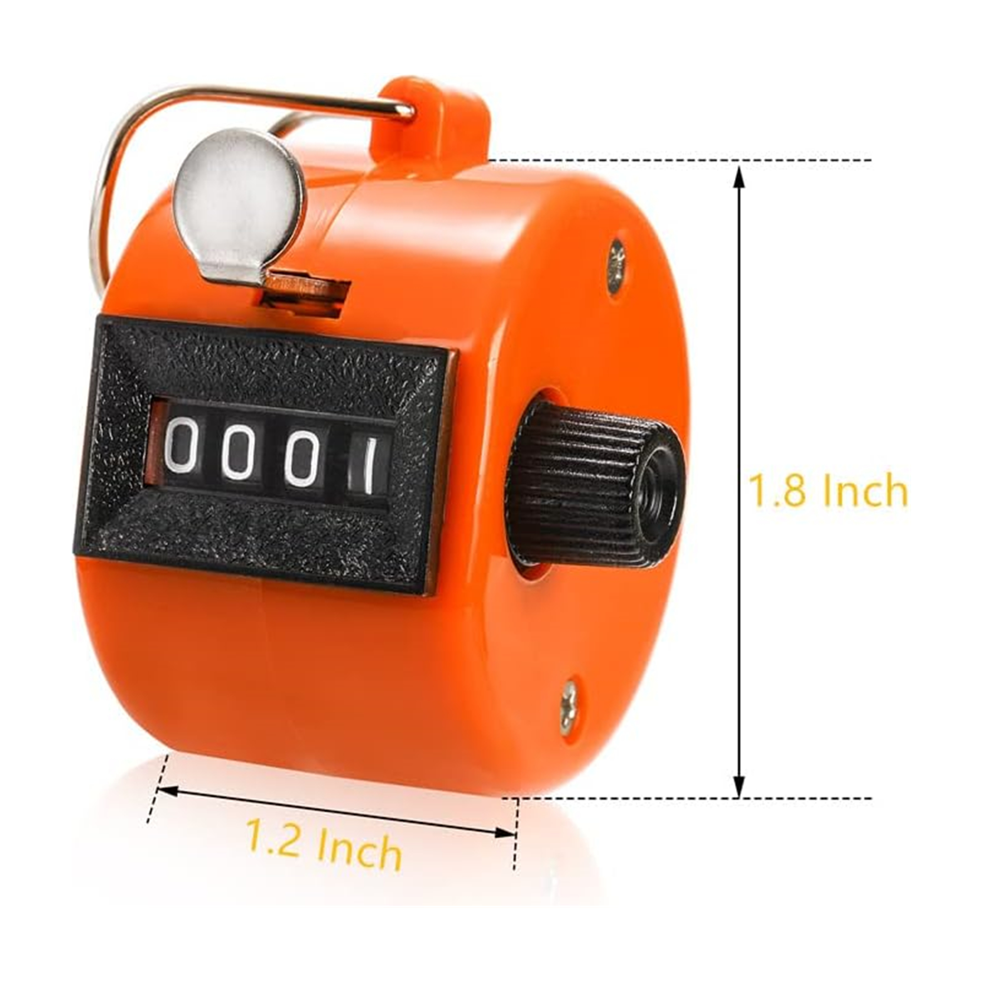 4-Digit Metal Handheld Multicolor Tally Counter 3
