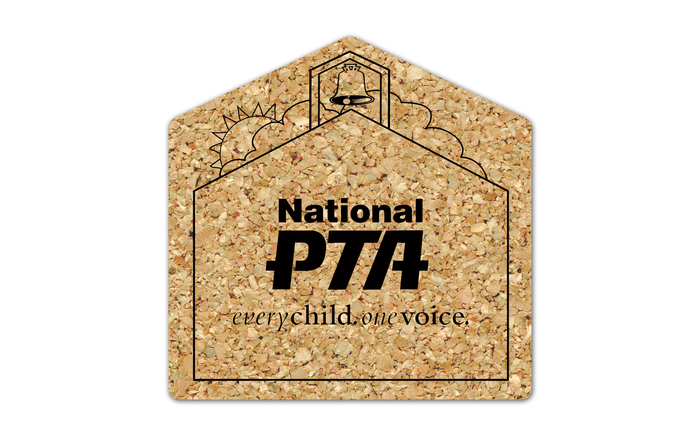 Schoolhouse Cork Coaster 3