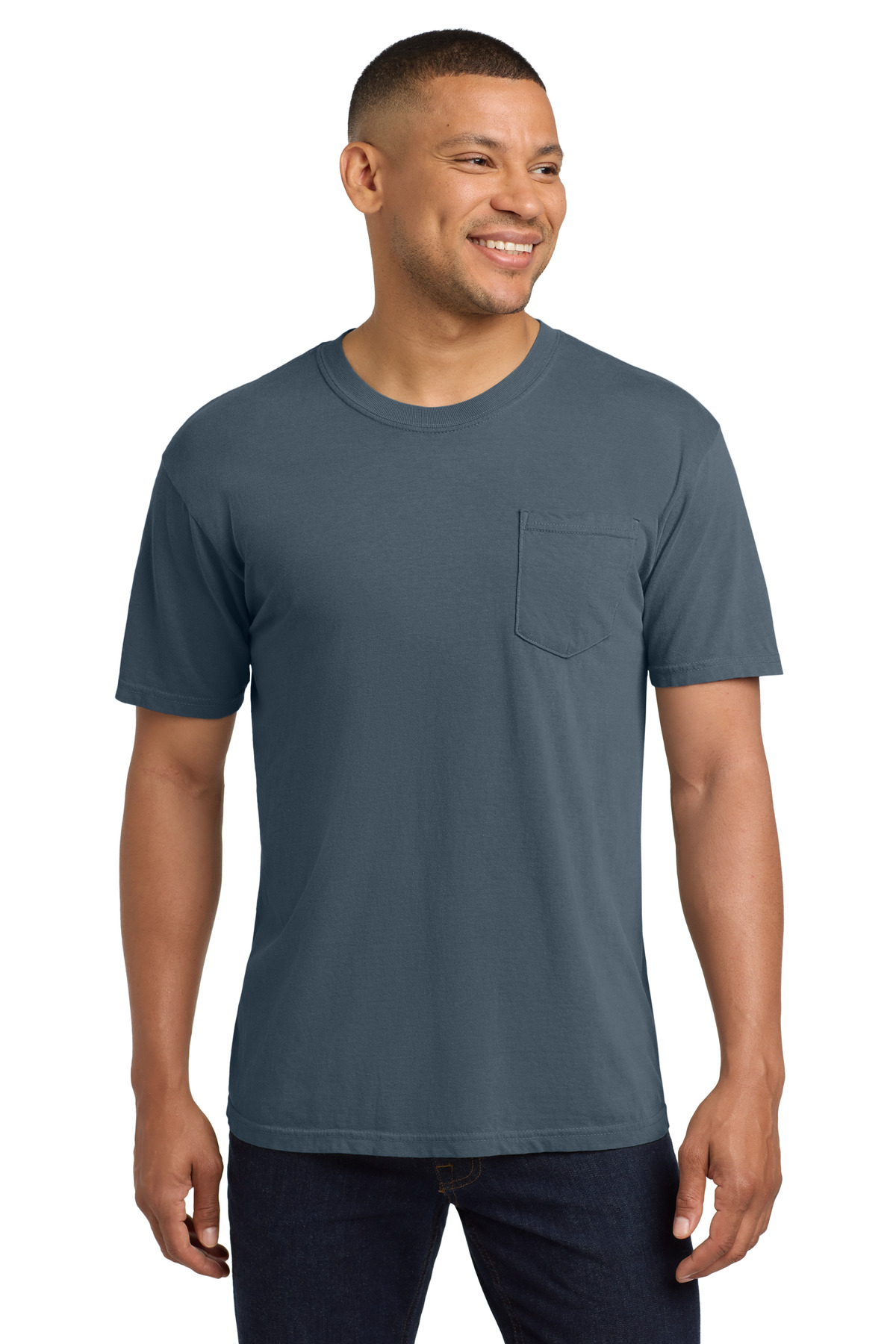 COMFORT COLORS Heavyweight Ring Spun Pocket Tee. 6030 235